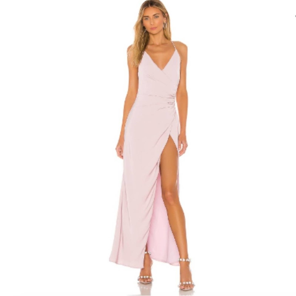 Revolve superdown Belle Slit Maxi Dress in Mauve